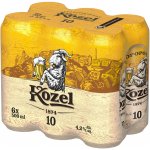 Velkopopovický Kozel pivo světlé výčepní 6 x 0,5 l (plech) – Zboží Dáma