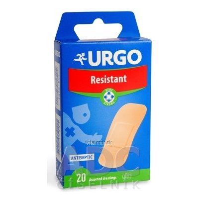 URGO Resistant odolná náplast 3 velikosti 20 ks – Zboží Mobilmania
