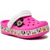 Dětské žabky a pantofle Crocs Fl Minnie Mouse Band 207720 Růžová