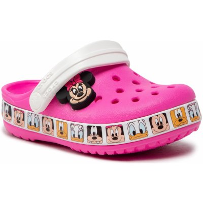 Crocs Fl Minnie Mouse Band 207720 Růžová – Hledejceny.cz