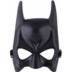 Korbi Plastová maska Batmana superhrdina černá Halloween – Zboží Mobilmania