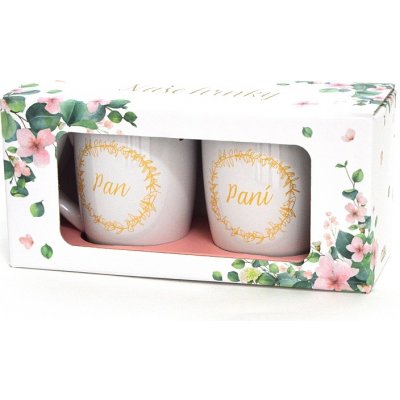 Albi SVATEBNÍ HRNKY - PAN & PANÍ, 2x 300 ml HD1 – Zboží Dáma Albi SVATEBNÍ HRNKY - PAN & PANÍ, 2x 300 ml HD1 – Zboží Dáma