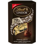 Lindt Lindor Extra Dark 70% 200 g – Zbozi.Blesk.cz