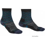 Bridgedale Hike Lightweight Merino Endurance ponožky dark greyblue – Hledejceny.cz