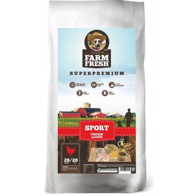 Topstein Farm Fresh Sport Chicken & Rice 2 kg – Zboží Mobilmania