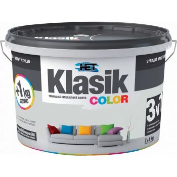 Het Klasik color 4kg 0117 šedý platinový