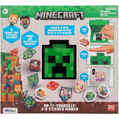 3D sada na výrobu samolepek Minecraft – Hledejceny.cz