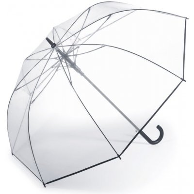 Happy Rain 99100 průhledný deštník dlouhý automatický průhledná – Zbozi.Blesk.cz