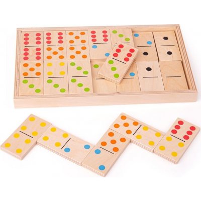 Bigjigs Toys Velké dřevěné domino