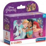 Clementoni obrázkové kostky Disney Princezny 12 kostek – Zboží Mobilmania