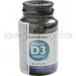 Viridian Vitamin D3 2000 IU 60 kapslí – Hledejceny.cz