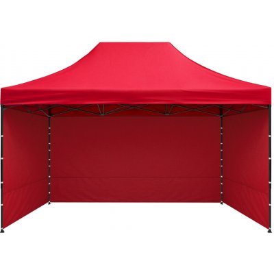 Aga STK22537 3x4,5m, červený, s 3 bočnicemi, Polyester, výška 3,24 m – Hledejceny.cz