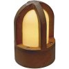 Zahradní lampa SLV RUSTY CONE 230V E14 zarovka 40W IP54