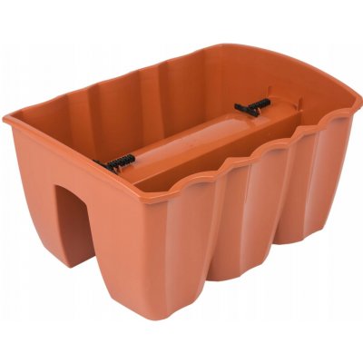 Prosperplast truhlík balkonový CROWN 39x28x20 cm – Zboží Dáma