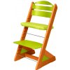 Dětský stoleček s židličkou Jitro rostoucí židle Plus barevná Třešeň + sv. zelená