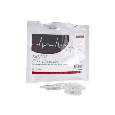 Kruuse ECG Elektrody pro EKG 40 ks - VÝPRODEJ