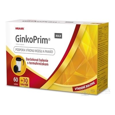 Walmark GinkoPrim MAX 60+30 tablet termohrnek – Hledejceny.cz