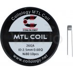 Coilology předmotané spirálky MTL Round Coil Ni80 0.6ohm – Zboží Mobilmania