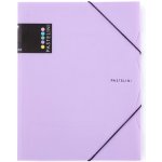 Karton P+P Sloha s gumou A4 PP PASTELINI fialová – Zboží Živě