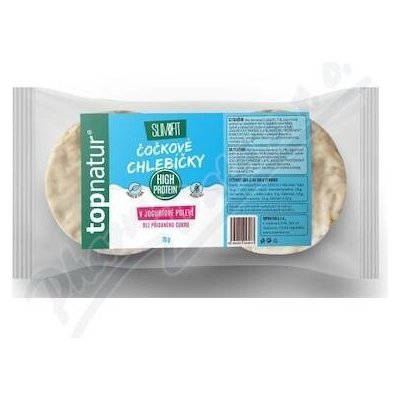 Topnatur SLIM&FIT čočkové chlebíčky jogu.poleva70 g – Sleviste.cz