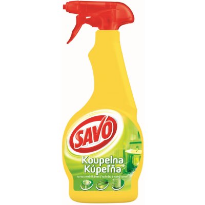 Savo čistič koupelen spray 500 ml s pumpičkou – Zbozi.Blesk.cz