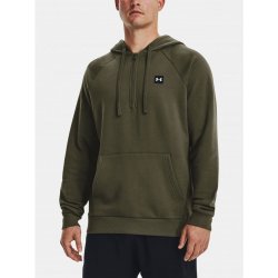 UNDER ARMOUR UA RIVAL FLEECE 1/2 ZIP HD 1373371-390 Zelená