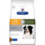 Hill’s Prescription Diet C/D Multicare Urinary Metabolic Weight 12 kg – Hledejceny.cz