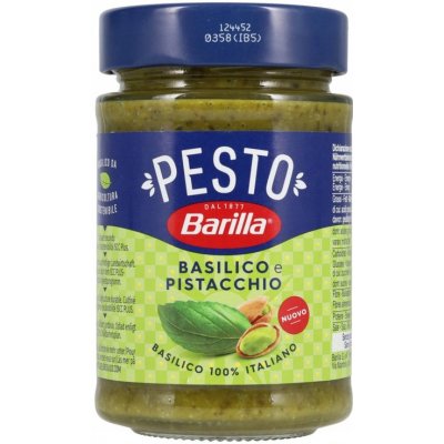 Barilla Pesto Basilico e Pistacchio 190 g – Zbozi.Blesk.cz