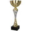 Pohár a trofej Kovový pohár Zlato-stříbrný 23,5 cm 8 cm