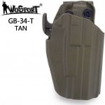 Wosport opaskové holster GB34 pískové – Zboží Dáma