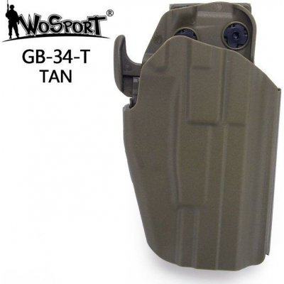 Wosport opaskové holster GB34 pískové – Zboží Dáma