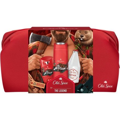 Old Spice Bearglove Lumberjack deostick 50 ml + sprchový gel 250 ml + balzám po holení 100 ml dárková sada