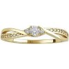 Prsteny SILVEGO Zlatý prsten Ellen s Brilliance Zirconia Y velikost obvod 60