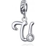 P&J Jewellery Stříbrný visací přívěsek Visací písmenka SB73 A – Zboží Mobilmania