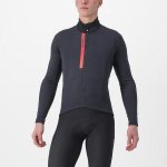 Castelli pánský Entrata Thermal light black/red – Zboží Mobilmania