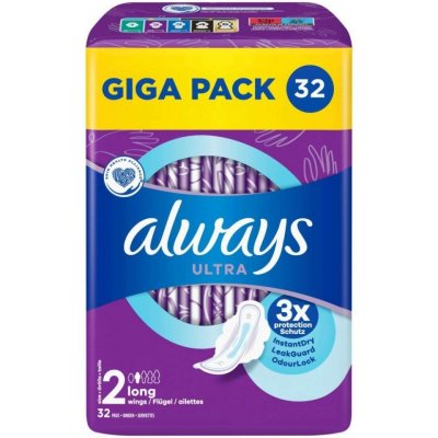 Always Ultra Day Size 2 long GigaPack 32 ks – Zboží Mobilmania