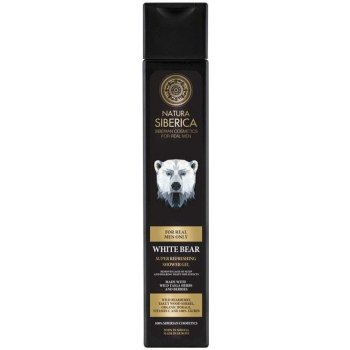 Natura Siberica Men Line osvěžující sprchový gel Bílý Medvěd 250 ml