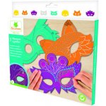 Škrabací obrázky Masky – Zboží Dáma