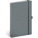 Presco Group Notes Zvěrokruh Panna, linkovaný, 13 × 21 cm – Sleviste.cz