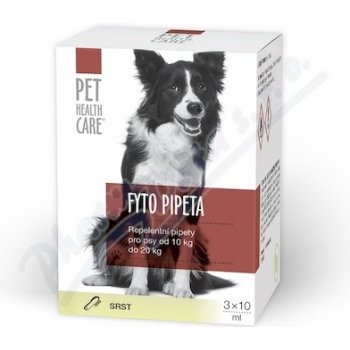 FARMACIA CARE PET HEALTH CARE Fytopipeta pes 10-20 kg 3x 10 ml