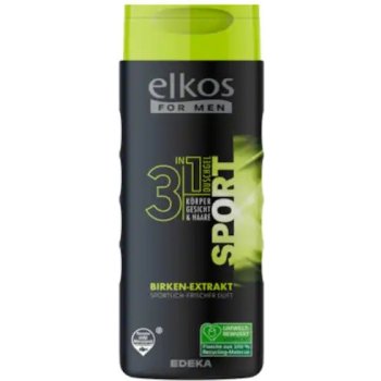 Elkos sprchový gel pro muže 3v1 Sport 300 ml