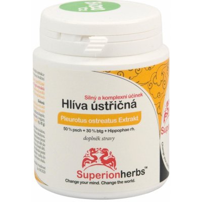 Superionherbs Hlíva ústřičná 90 kapslí