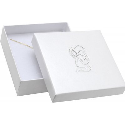 JK Box krabička na soupravu šperků Andělíček RK-5/AG – Zboží Dáma