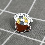 Pinarna Catpuccino Kočiccino hnědý hrneček plný kočiček – Hledejceny.cz