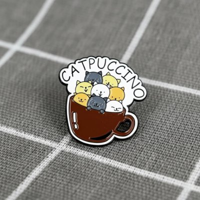 Pinarna Catpuccino Kočiccino hnědý hrneček plný kočiček – Hledejceny.cz