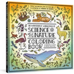 The Wondrous Workings of Science and Nature Coloring Book: 40 Line Drawings to Color