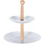 Etažér na cukroví porcelánový 2 patra – Zboží Mobilmania