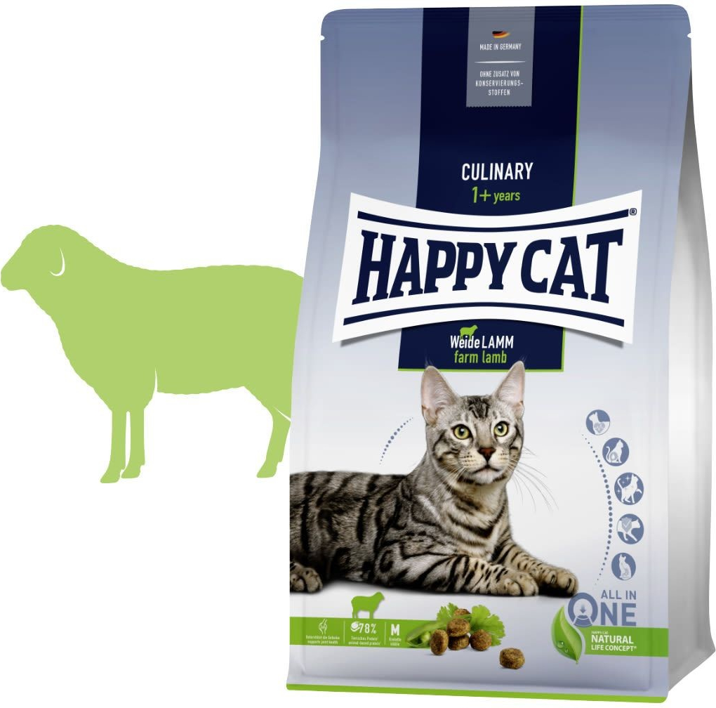 Happy cat Supreme sterilised jehněčí 4 kg