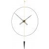 Hodiny Mclocks PP808 Pendulum Plus gold inox-black 80cm