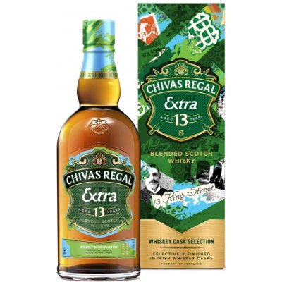 Chivas Regal Extra 13y Irish Whiskey Cask 40% 1 l (karton) – Hledejceny.cz